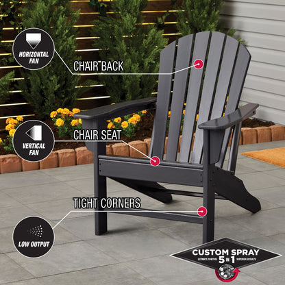Rust Oleum Charcoal Grey Gloss Spray Paint - 340g - 5 in 1