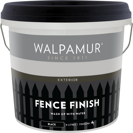 Walpamur Black Fence Finish - 4L