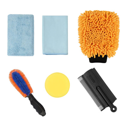 All Set Car Cleaning Kit - 6 Piece