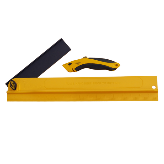 QEP Hybrid Vinyl Cutting Kit - 2 Piece - 455mm Guide