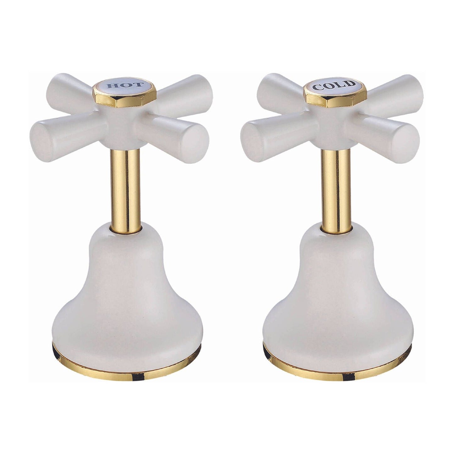 Shaw Mason Ivory Basin Top Assembly - 167 x 105 x 67mm