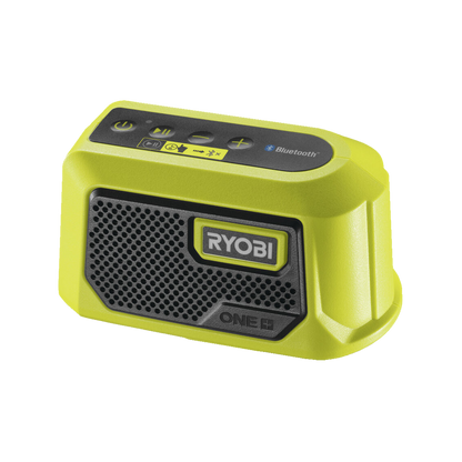 Ryobi Compact Bluetooth Speaker - RBTM18 - 80.4 x 33 x 135mm - 18V ONE+