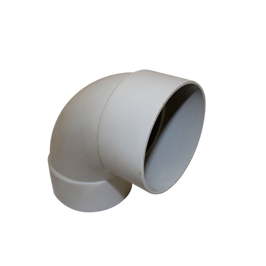 Holman PVC DWV Plain Bend - 100mm - Female & Female - 88 Deg