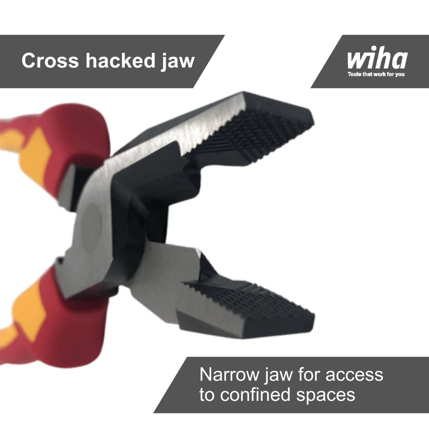 Wiha VDE Insulated Pliers - 220mm