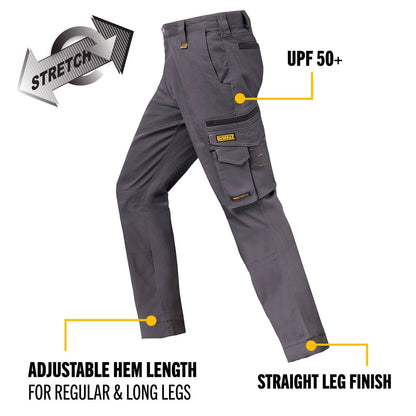 Dewalt Acoma Prostretch Trousers - Size 38 - Grey