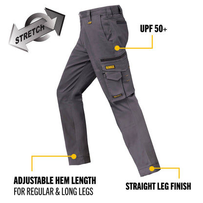 Dewalt Acoma Prostretch Trousers - Size 32 - Grey