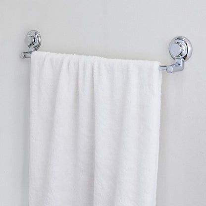 Naleon Chrome Suction Works Towel Rail - 45cm