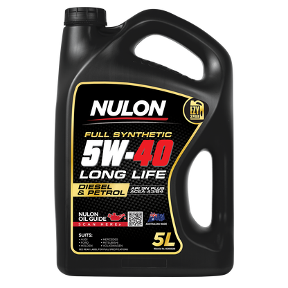 Nulon Full Synthetic Engine Oil - 5W-40 - 5L