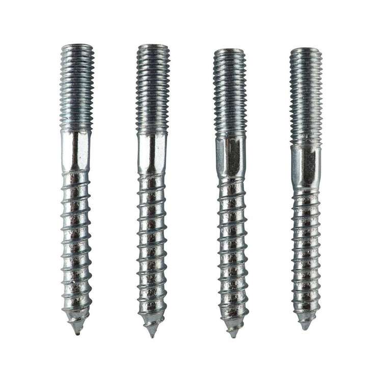 Everhang M12 Hanger Bolt 100mm Zinc Plated Steel 4 Pack