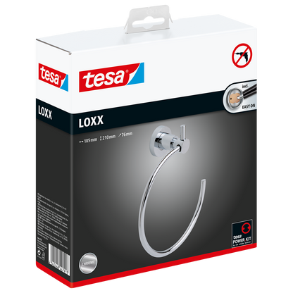 Tesa Loxx Towel Ring - 185 x 205mm