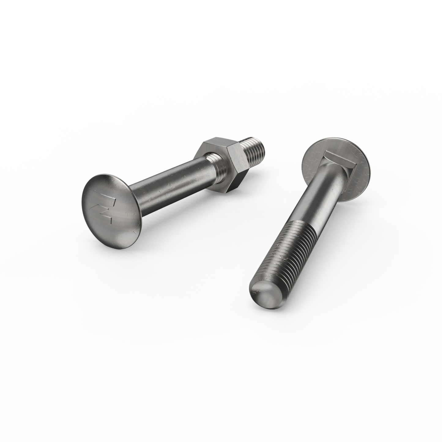 Zenith Stainless Steel 304 Cup Head Bolts & Nuts - M10 x 75mm