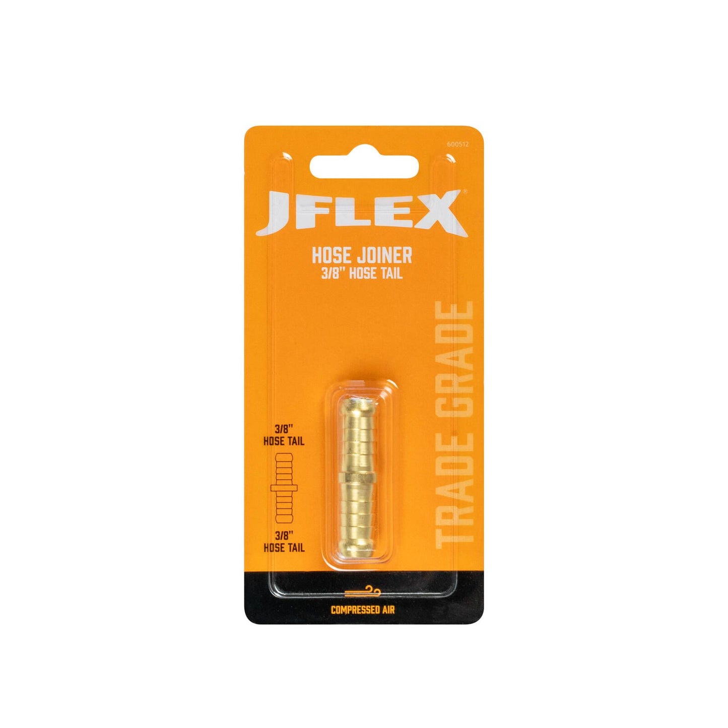 Jflex Hose Tail Joiner - 3/8"