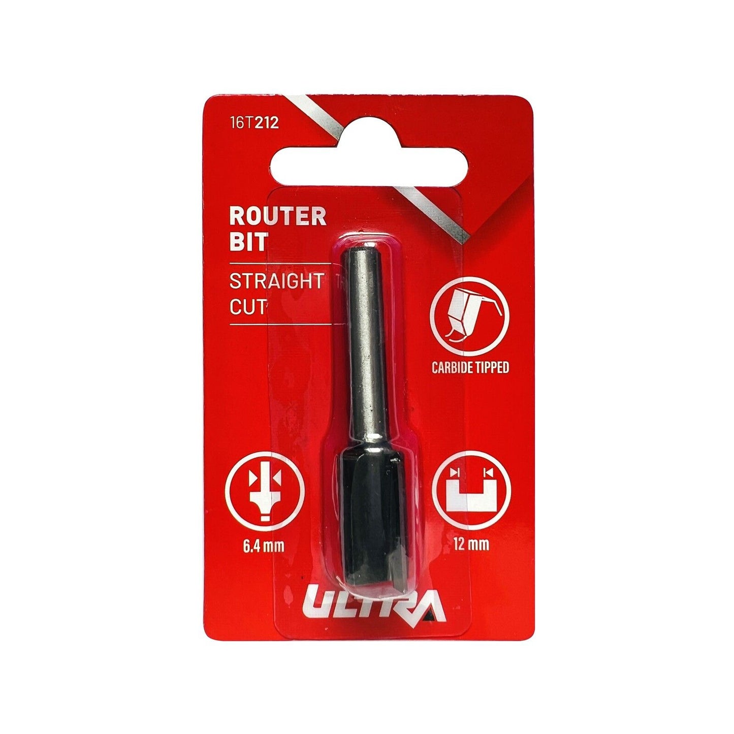 Ultra Router Bit - Straight - 12mm