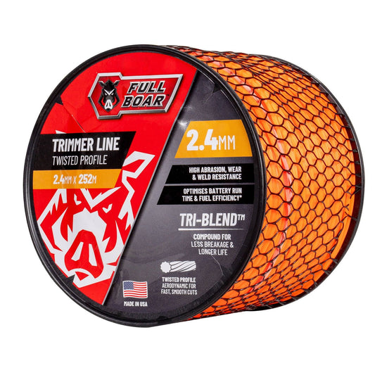 Full Boar Twisted Profile Trimmer Line - 4mm x 252m