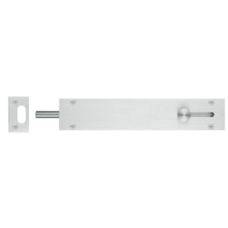 Delf Trade 200mm Satin Chrome Door Drop Bolt