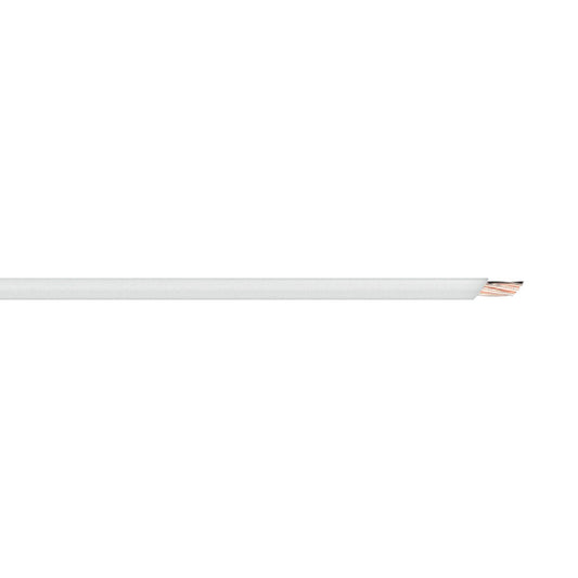 Deta Single Insulated Cable - 4mm - White - 5m