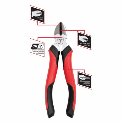 Trojan Side Cutting Plier - 180mm