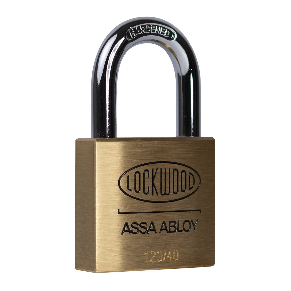 Lockwood Padlock - 40mm - Brass - Heavy Duty 2 Pack