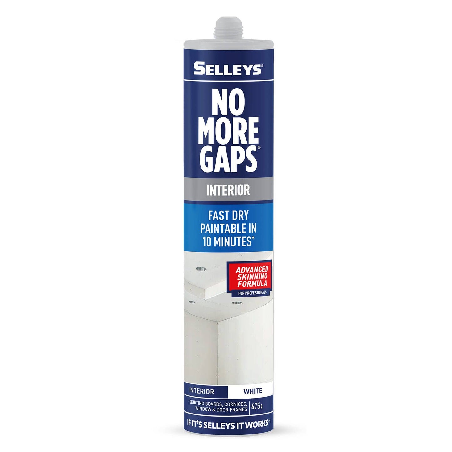 Selleys No More Gaps Interior Fast Dry - 475g - White