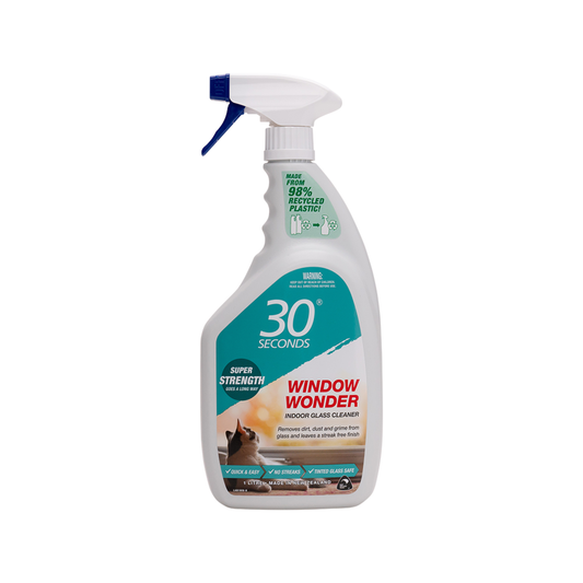 30 Seconds Indoor Window Wonder Glass Cleaner - 1L