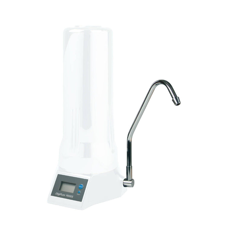 Stefani On-Tap Digital Water Filter - White - 10 Micron