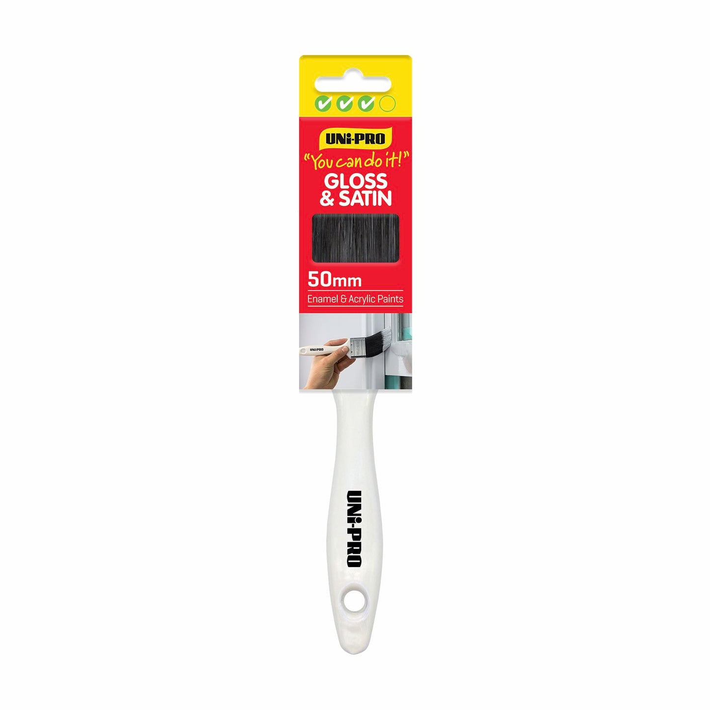 UNi-PRO Gloss & Satin Brush - 50mm