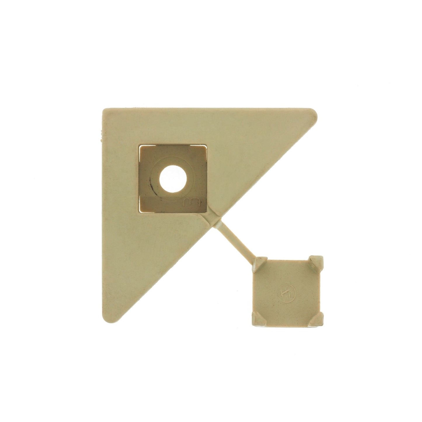 Jack Matrix Diamond Clips - 12 Pack - Cream