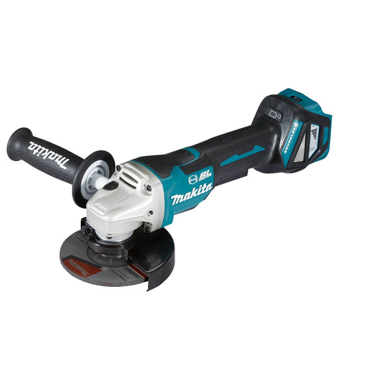 Makita 18V Brushless Angle Grinder - 125mm - Variable Speed - Skin Only