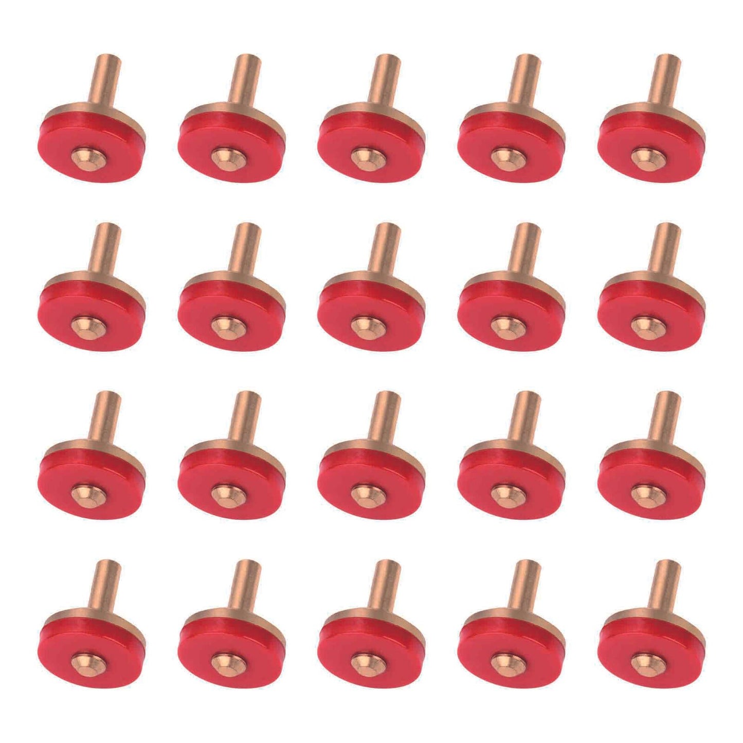 Kinetic 12mm Brass Tap Valve - 20 Pack