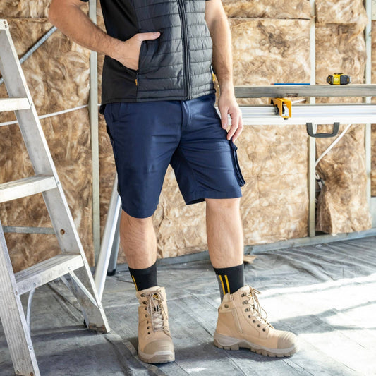 Dewalt Navy Bennington Prostretch Shorts - Size 32