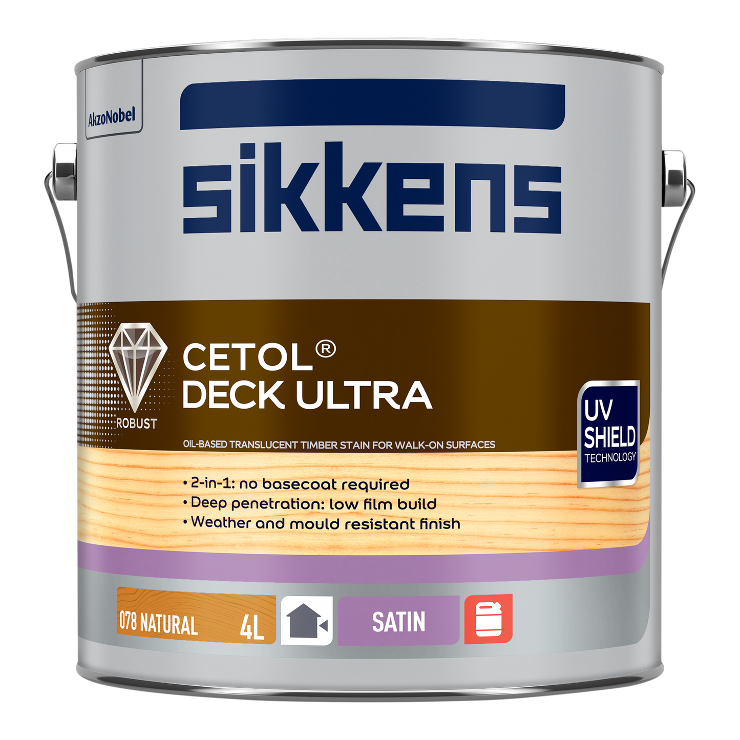 Sikkens Natural Cetol Deck Ultra - 4L