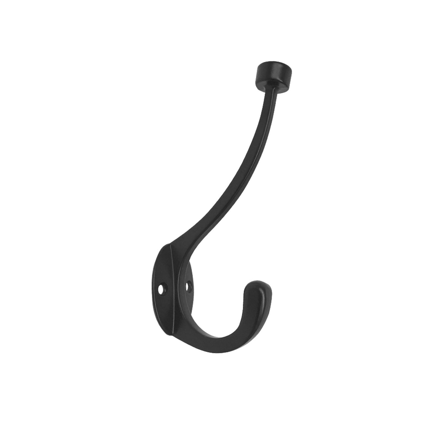 Adoored Double Black Robe Hook 140mm