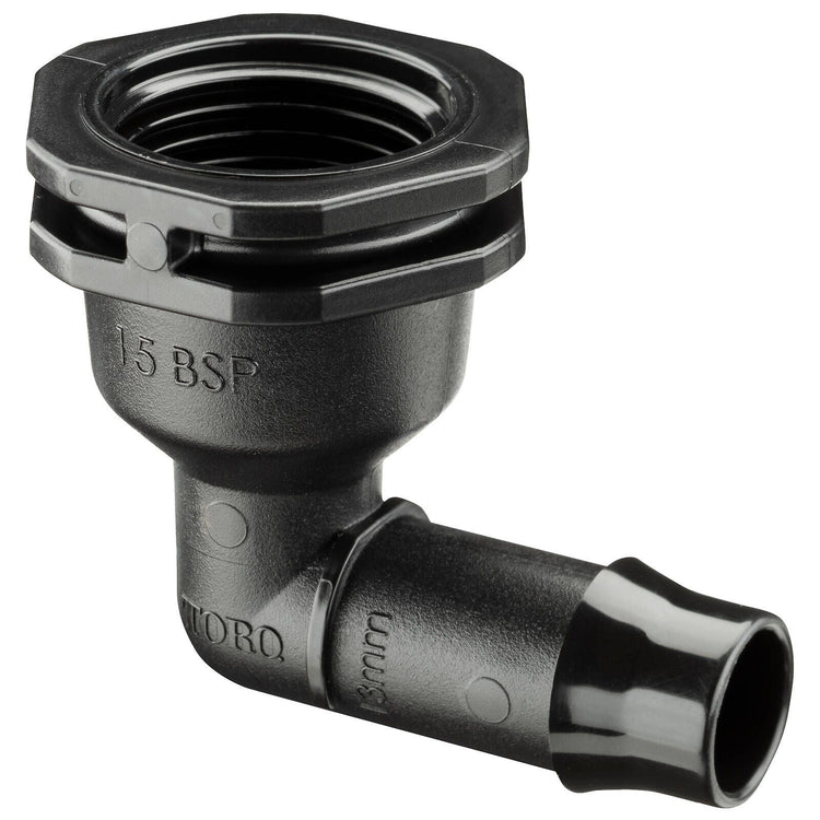 Toro Barbed Female Threaded Elbow - 13 x 15mm