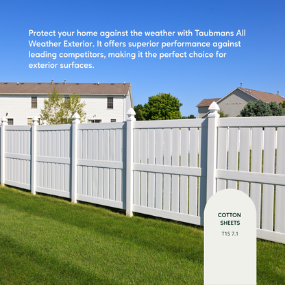 Taubmans Neutral Gloss All Weather Exterior Paint 4L