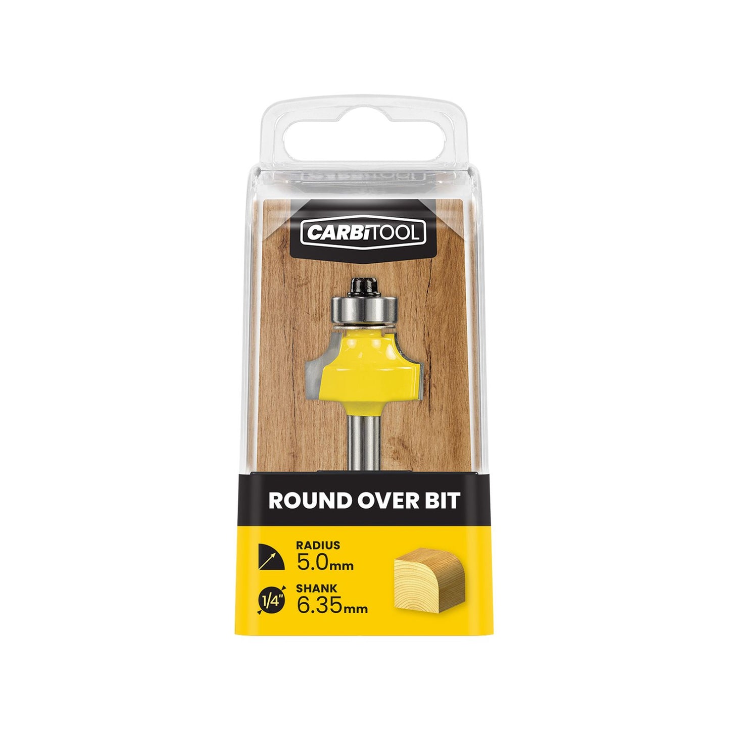 Carbitool Radius Round Over Bit - 5mm