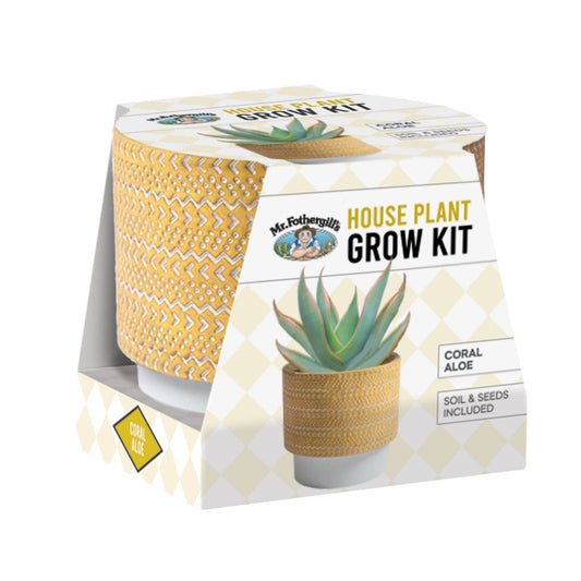 Mr Fothergill's Coral Aloe House Plant Grow Kit