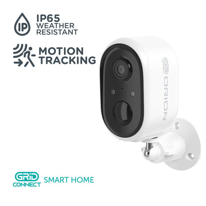 Orion Grid Connect Smart Wireless Security Camera - 3MP - 2K - White