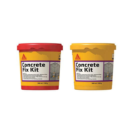 Sika High Strength Epoxy Repair Adhesive - Concrete Fix Kit - 1L