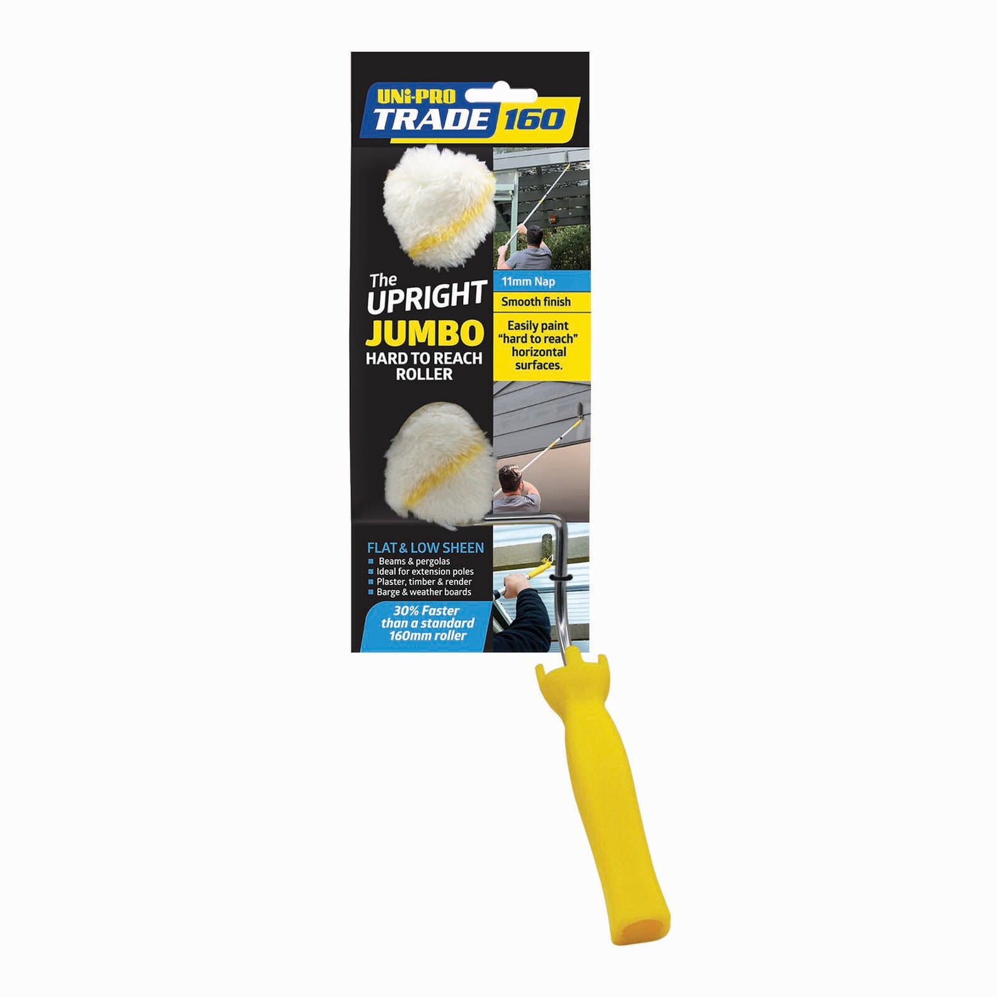 Uni Pro Jumbo Upright Mini Roller - 160mm x 11mm