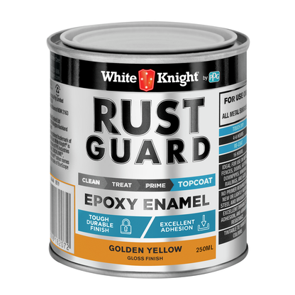 White Knight Rust Guard Epoxy Enamel - 250ml - Gloss