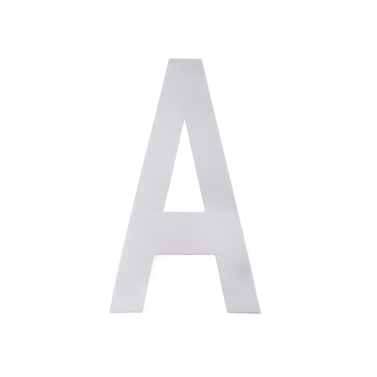 Sandleford Wheelie Bin Self Adhesive Letters - 175mm - White - 2 Pack