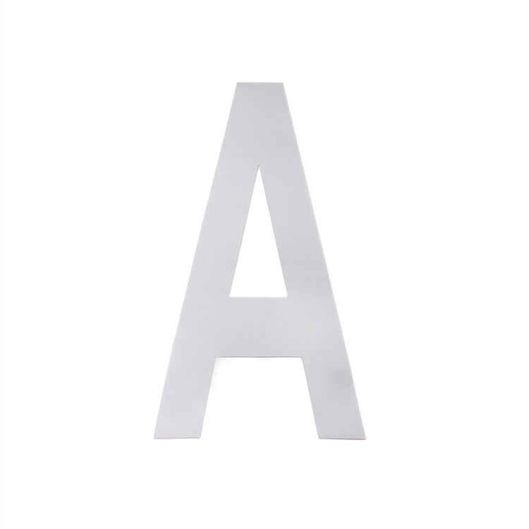 Sandleford Wheelie Bin Self Adhesive Letters - 175mm - White - 2 Pack