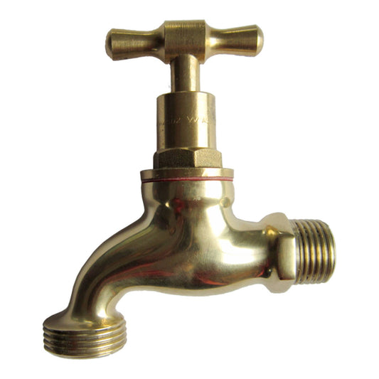 Kinetic 15mm Premium Brass Tap Valve - 2 Pack