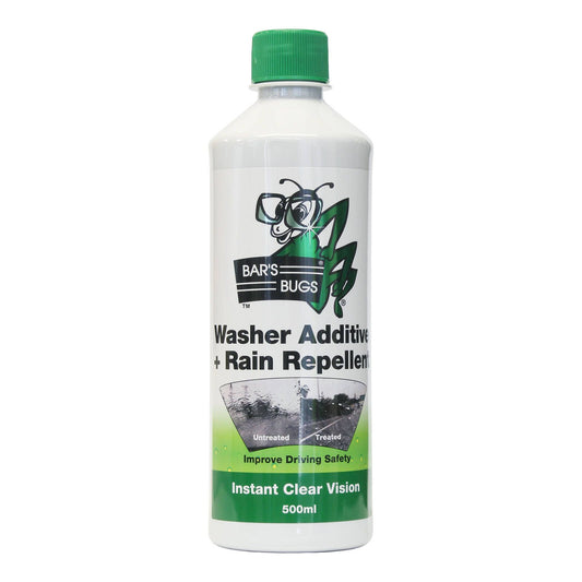 Bar's Bugs Windscreen Cleaner - Washer Additive + Rain Repellent - 500ml
