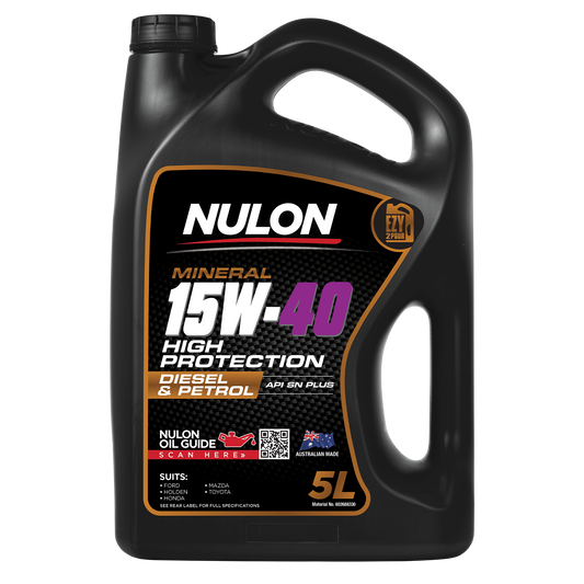 Nulon Mineral Engine Oil - 15W-40 - 5L