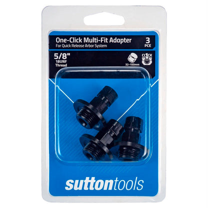Sutton Tools Holesaw Adaptor - 32-150mm - 3 Pack