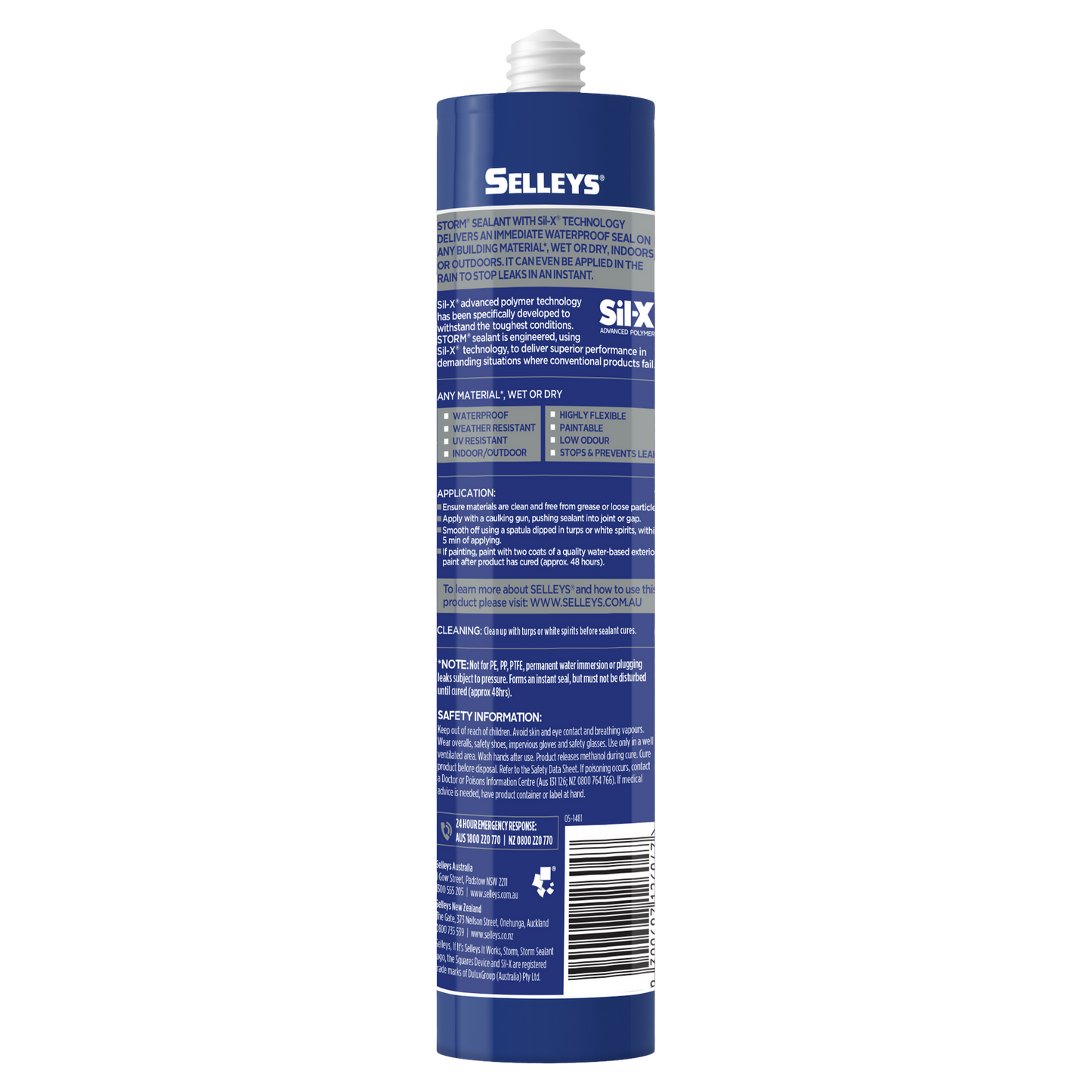 Selleys Black Storm Sealant - 290ml