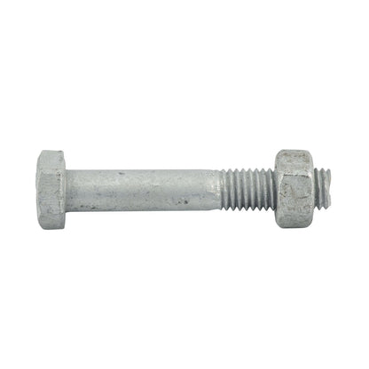 Zenith Hot Dip Galvanised Hex Head Bolts - M10 x 60mm - 25 Pack