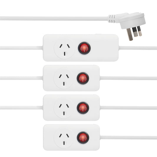 Arlec Extension Lead With 4 Power Outlets 4m