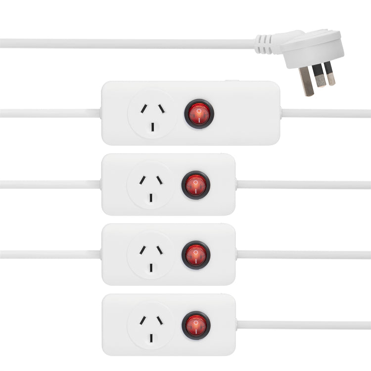 Arlec Extension Lead With 4 Power Outlets 4m